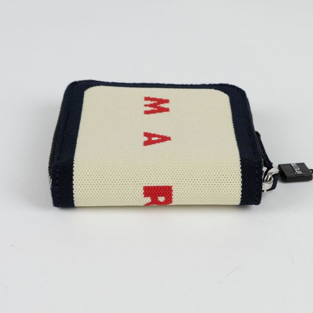Logo Knit Zipper Wallet - Picture 6 of 9